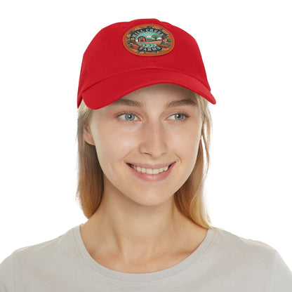 Mill Creek Farms Official Dad Hat with Leather Patch
