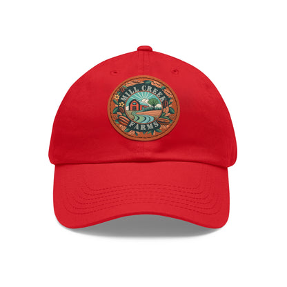 Mill Creek Farms Official Dad Hat with Leather Patch