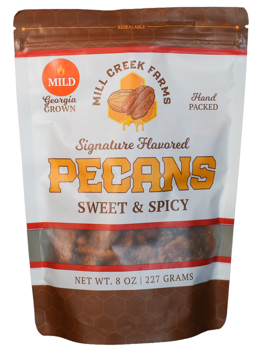 Sweet & Spicy Mild Pecans 8 oz