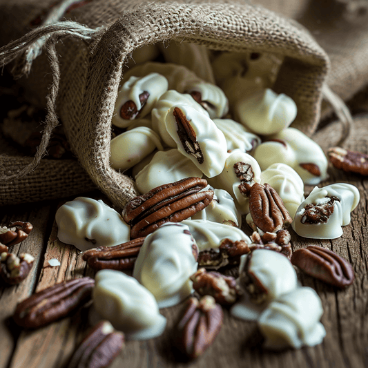 White Chocolate Pecans 8 oz